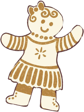 Gingerbread woman