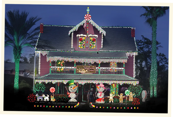 Gingerbread house